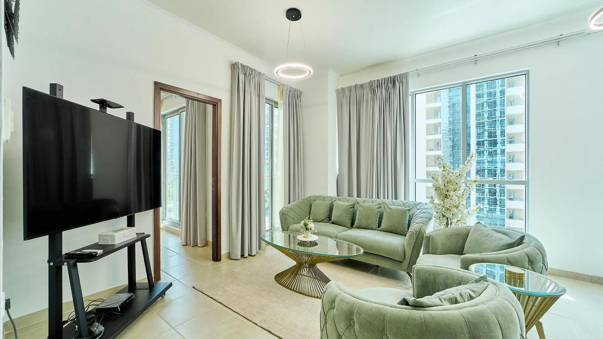 Apartment Golden Homes Burj Residences Tower 05 1Br City View Near Dubai Mall & Burj Khalifa